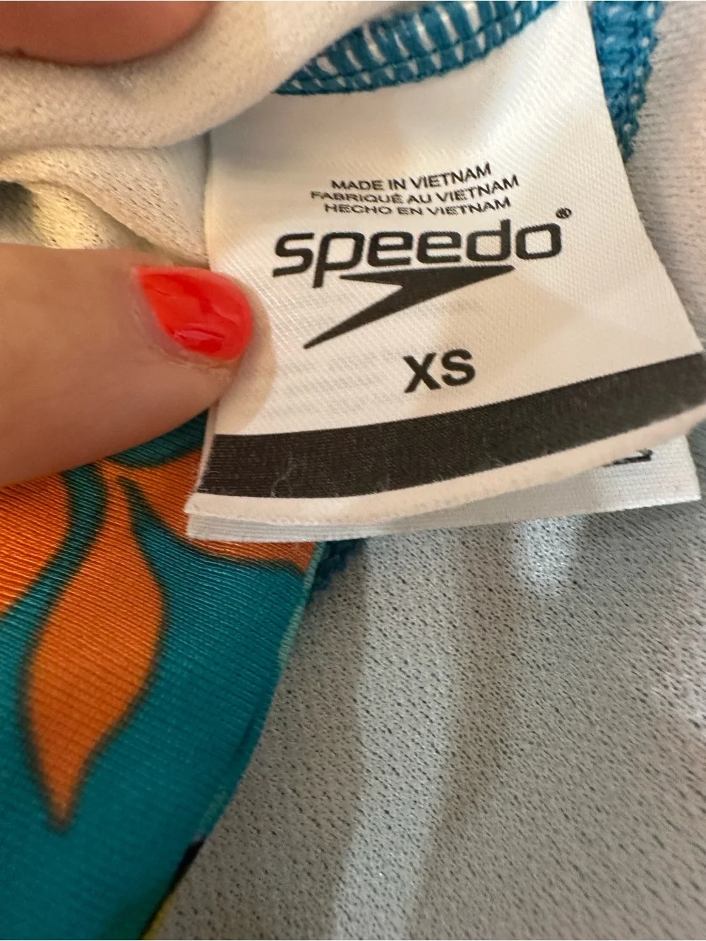 Speedo vibrant teal
